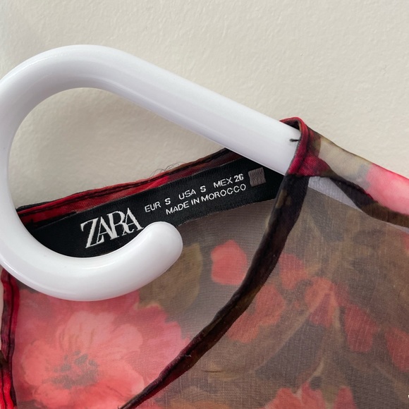 Zara organza night out blouse - Picture 5 of 5